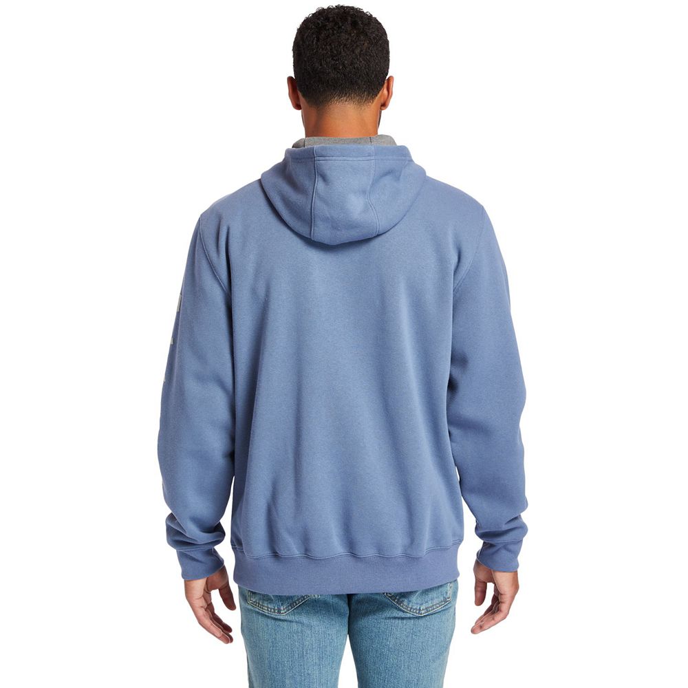 Moletom Masculino - Timberland Pro® Hood Honcho Pullover Hoodie - DJWBO5193 - Azuis